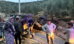 Aydın’da traktör kazası: Sürücü yaralandı