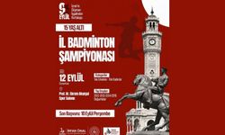 İzmir’in Kurtuluşuna özel badminton turnuvası düzenleniyor
