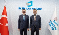 Burhanettin Duran’dan Basın İlan Kurumu’na ziyaret