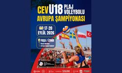 Voleybolun kalbi Foça'da atıyor