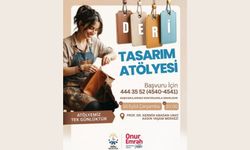Çiğli’de deri tasarım atölyesi başlıyor