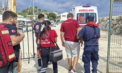 Datça Açıklarında Rahatsızlanan Vatandaş Kıyıya Ulaştırıldı