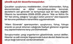 DMM'den 'Ailem Güvende' operasyonları açıklaması
