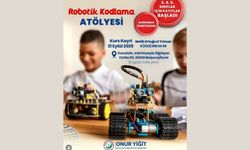 Robotik kodlama atölyesi için kayıtlar başladı