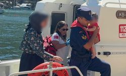 Fethiye açıklarında yaralanan bebeğe tıbbi tahliye