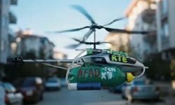 Harçlıklarını biriktirdiler, ‘TOMA helikopteri’ yaptılar!
