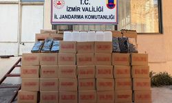 İzmir’de kaçak alkol operasyonu