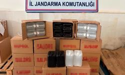 İzmir’de etil alkol baskını: 1085 litre ele geçirildi!