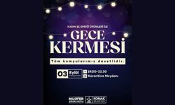 Konak’ta kadın el emeği ‘Gece Kermesi’ ile buluşuyor