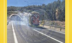 Sabuncubeli Tüneli’nde İzmir yönü trafiğe kapatıldı