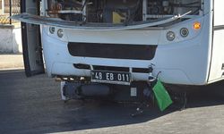 Menteşe’de otobüs ile elektrikli bisiklet çarpıştı
