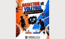 Narlıdere'de 7-15 yaş grubuna özel basketbol ve voleybol kursları başlıyor