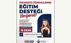 Torbalı Belediyesi'nden üniversite öğrencilerine burs desteği