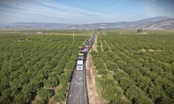 Selçuk’ta 15,5 kilometrelik yol yenileniyor