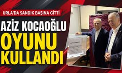 Aziz Kocaoğlu oyunu Urla’da kullandı