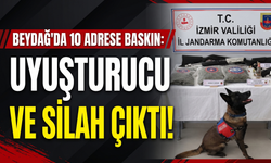 İzmir’de 10 adrese operasyon! Esrar ve ruhsatsız silahlar ele geçirildi!