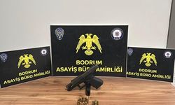 Bodrum’da ruhsatsız silah operasyonu: 2 tutuklama