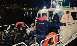 Bodrum’da Sahil Güvenlik ekiplerinden göçmen operasyonu