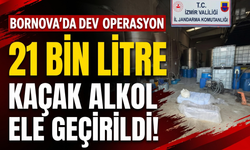 İzmir’de kaçak alkol deposu ortaya çıktı: 21 bin litre!