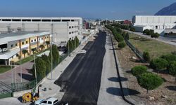Manisa’da 2,5 kilometrelik yolda asfalt çalışması başladı