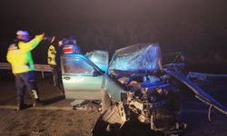 Düzce’de kafa kafaya çarpışma: 5 yaralı