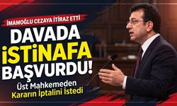 Ekrem İmamoğlu’ndan hapis cezasına itiraz