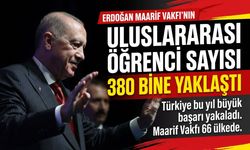 Erdoğan: Uluslararası öğrenci sayısı 380 bine yaklaştı