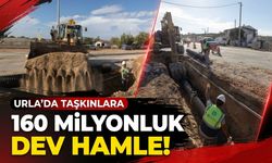 Urla’da taşkınlara 160 milyonluk dev hamle