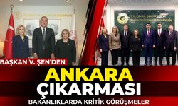 Menderes Belediye Başkan Vekili Şen’den Ankara’da 3 bakanla görüşme