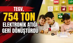 TEGV, 754 ton elektronik atığı geri dönüştürdü