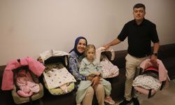 Bir çocuk daha istediler, dördüz sahibi oldular!