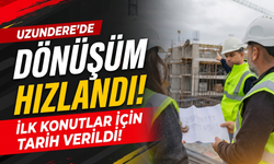 Uzundere’de dönüşüm hızlandı! İlk konutlar için tarih verildi!
