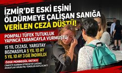 İzmir'de eski eşini öldürmeye çalışan sanığa verilen ceza düştü!