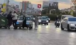 Çiğli’de otomobili tekmeleyen sürücüye ağır ceza