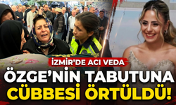 İzmir’de acı veda: Özge’nin tabutuna cübbesi örtüldü!