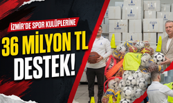 İzmir’de spor kulüplerine 36 milyon TL kaynak!