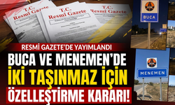 İzmir’de Karayolları’na ait iki taşınmaz özelleştiriliyor!
