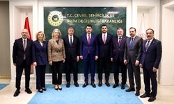 İzmir’in öncelikli projeleri Bakan Kurum’a iletildi