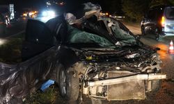 Kastamonu’da otomobil büyükbaş hayvana çarptı: Sürücü öldü