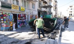Konak’ta beş okulun bulunduğu sokak yenilendi