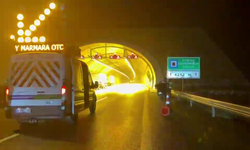 Kuzey Marmara Otoyolu’nda TIR yangını: Tünel trafiğe kapatıldı