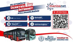 Manisa’da 50 belediye otobüsünde ücretsiz internet başladı