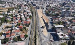 Manisa trafiğini rahatlatacak yolda sona doğru