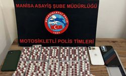 Manisa’da 550 adet sentetik ecza ele geçirildi