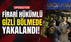 İzmir’de firari hükümlü gizli bölmede yakalandı!