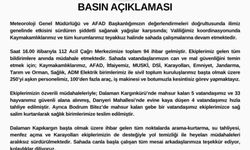 Muğla’da sağanak alarmı: 94 ihbar, 250’den fazla personel sahada