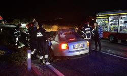 Nevşehir’de TIR’a çarpan otomobilde iki kişi hayatını kaybetti