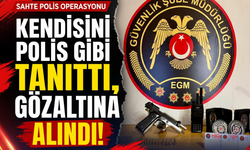 Sosyal medyada polis kimliğiyle silah teşhirine gözaltı!