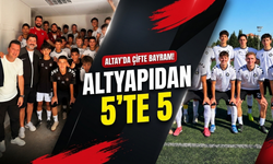 Altay'da çifte bayram! Altyapıdan 5'te 5!