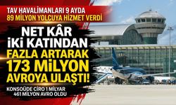 TAV Havalimanları 9 ayda 89 milyon yolcuya hizmet verdi